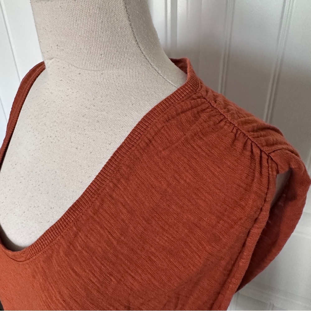 Express Burnt Orange Tank Top - Picture 3 of 6